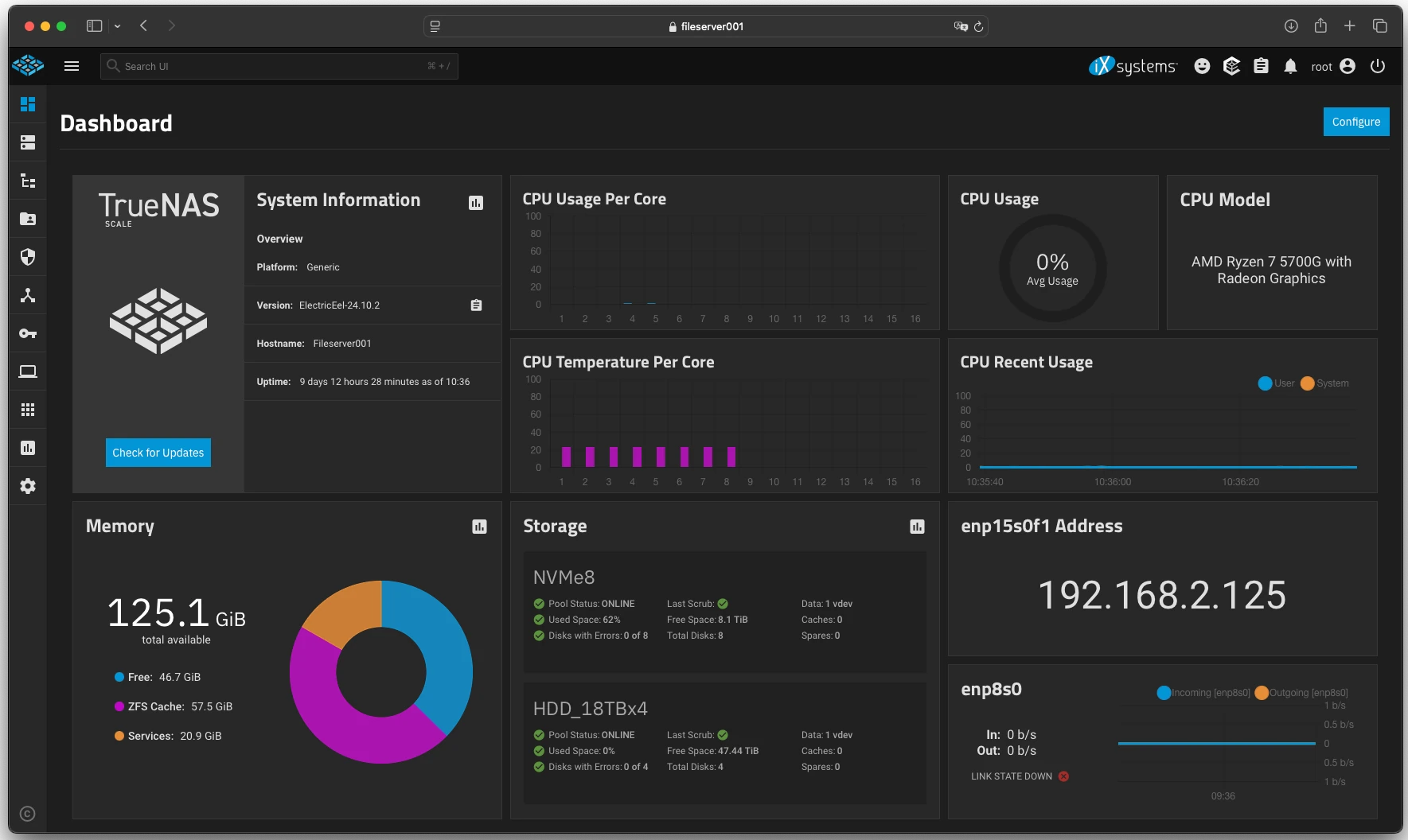 TrueNas Setup
